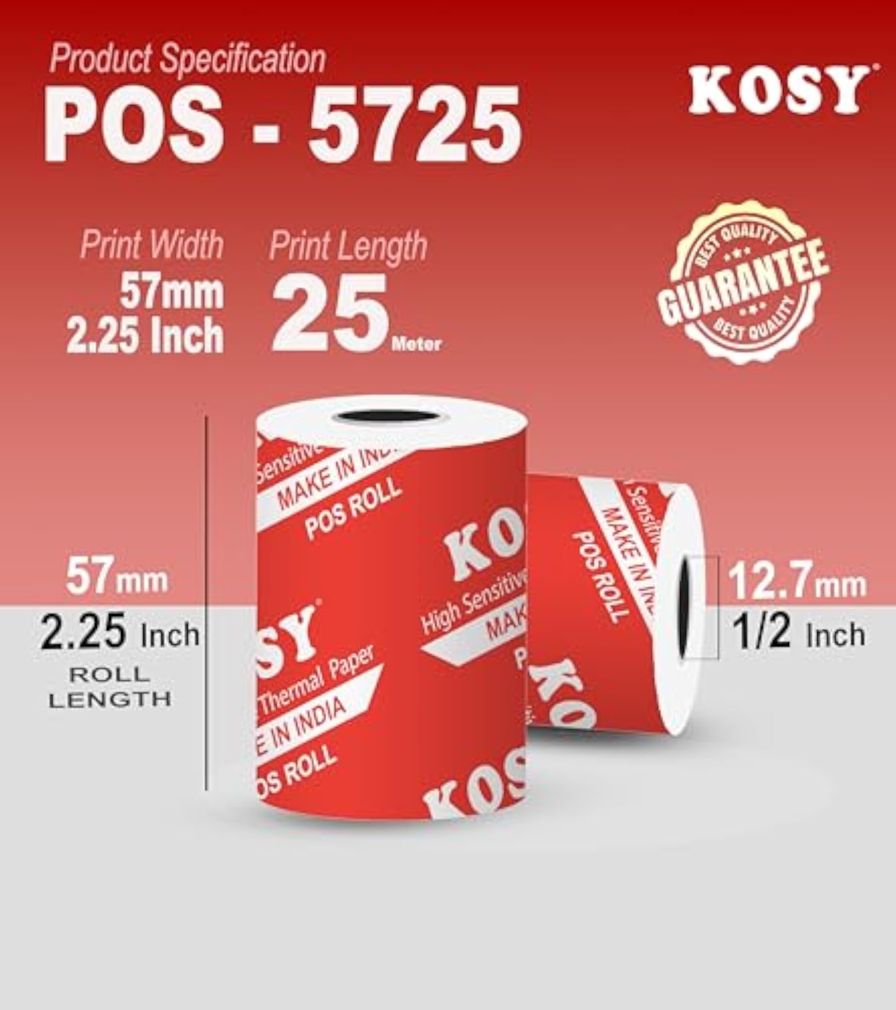 58mm Thermal Printer Roll BPA Receipt Paper
